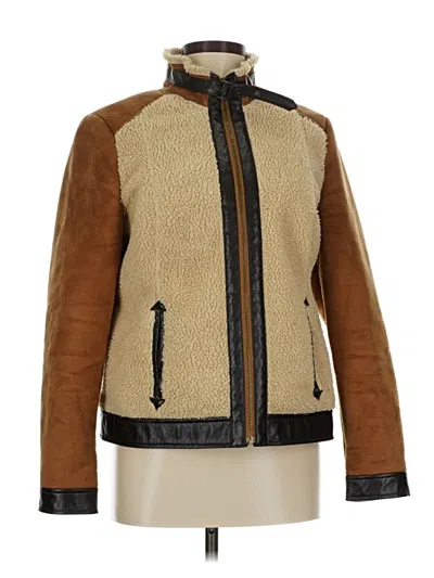 Pre-owned Ruff Hewn Jacket In Brown