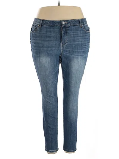 Pre-owned Ruff Hewn Jeans In Blue