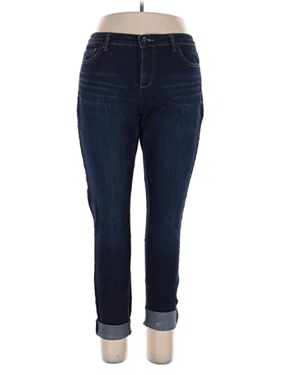 Pre-owned Ruff Hewn Jeans In Blue
