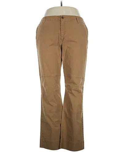 Pre-owned Ruff Hewn Khaki Pant In Brown