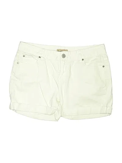 Pre-owned Ruff Hewn Khaki Shorts In Ivory