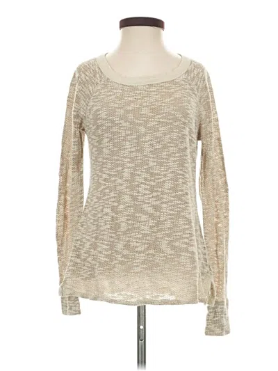 Pre-owned Ruff Hewn Long Sleeve T-shirt In Ivory