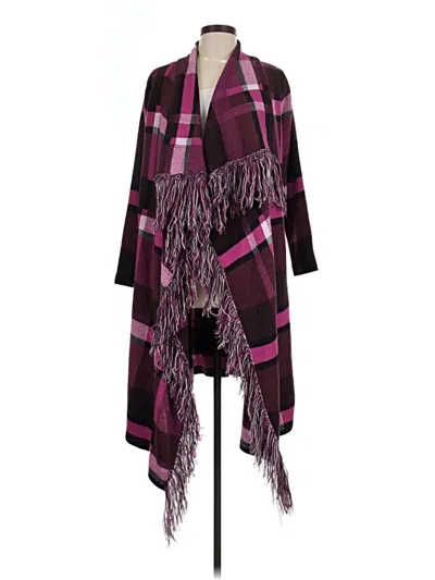 Pre-owned Ruff Hewn Poncho In Purple