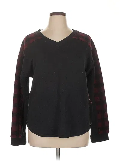 Pre-owned Ruff Hewn Pullover Sweater In Black