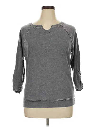 Pre-owned Ruff Hewn Pullover Sweater In Gray
