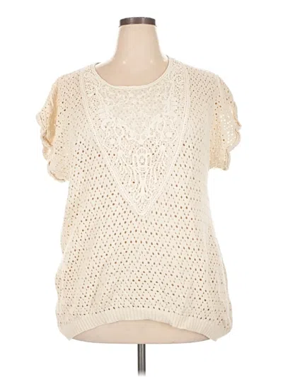 Pre-owned Ruff Hewn Pullover Sweater In Ivory