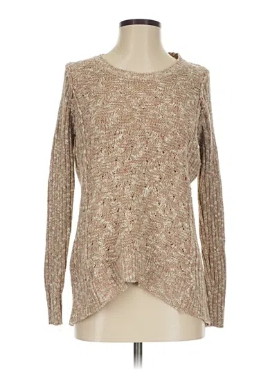 Pre-owned Ruff Hewn Pullover Sweater In Tan