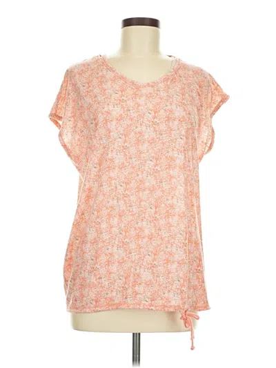 Pre-owned Ruff Hewn Short Sleeve T-shirt In Orange