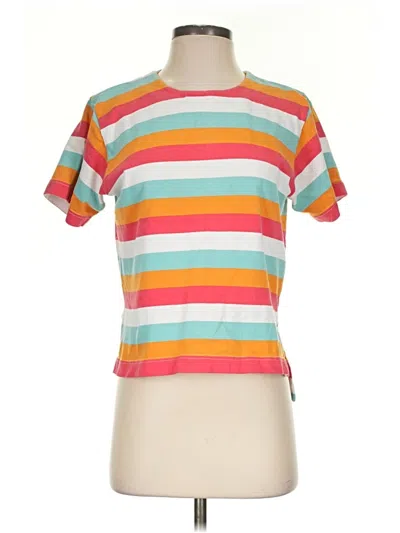 Pre-owned Ruff Hewn Short Sleeve T-shirt In Pink