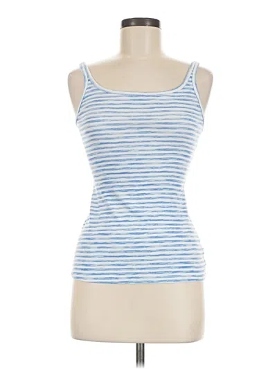 Pre-owned Ruff Hewn Tank Top Blue Strapless Neckline Tops