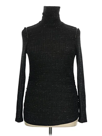 Pre-owned Ruff Hewn Turtleneck Sweater In Black