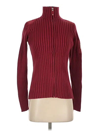 Pre-owned Ruff Hewn Turtleneck Sweater In Burgundy