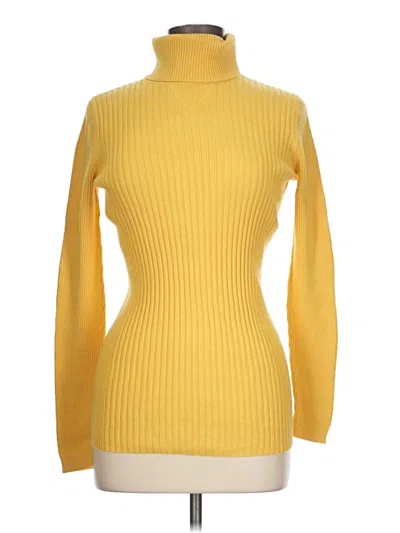 Pre-owned Ruff Hewn Turtleneck Sweater In Yellow