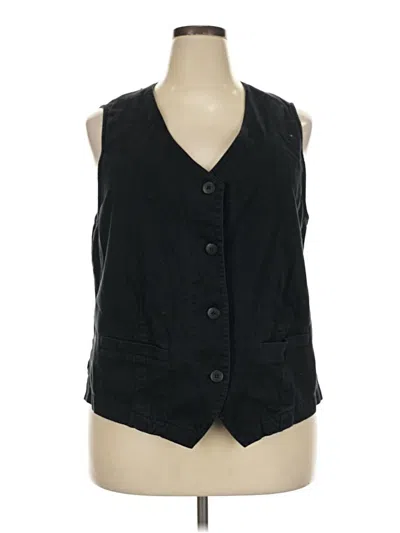 Pre-owned Ruff Hewn Tuxedo Vest In Black
