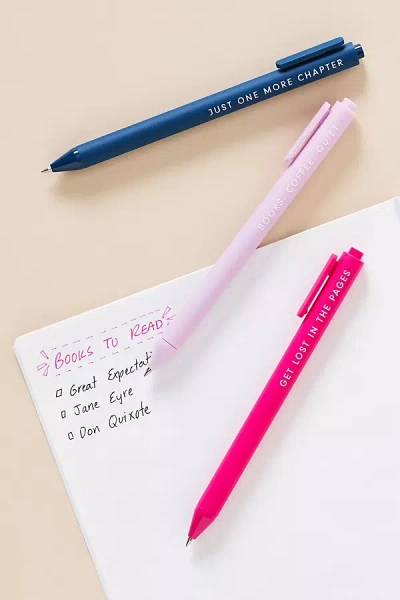Ruff House Print Shop Ruff House Gel Pens, Set Of 3