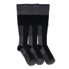 Ruff N Tuff Work Wear Tall Nylon Blend Compression Socks, 3 Pair Pack In Multi