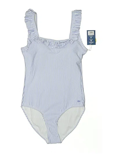 Ruffle Butts One Piece Swimsuit In Blue