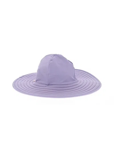 Pre-owned Ruffle Butts Babies' Sun Hat In Purple