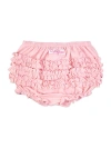 Rufflebutts Baby/toddler Knit Rufflebutt Bloomer In Pink