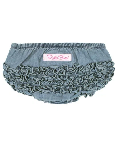 RUFFLEBUTTS RUFFLEBUTTS BABY/TODDLER WOVEN RUFFLEBUTT BLOOMER