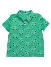 Rufflebutts Babies'  Boys Knit Short Sleeve Performance Polo