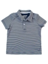 Rufflebutts Babies'  Boys Knit Short Sleeve Performance Polo