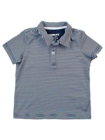 Rufflebutts Babies'  Boys Knit Short Sleeve Performance Polo