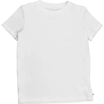 Rufflebutts Kids'  Boys Short Sleeve Basic Tee In White