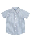 Rufflebutts Boys Short Sleeve Button Down Shirt