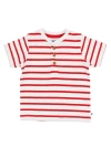 Rufflebutts Boys Short Sleeve Knit Henley