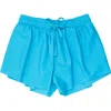 Rufflebutts Kids'  Girls Active Butterfly Shorts In Blue