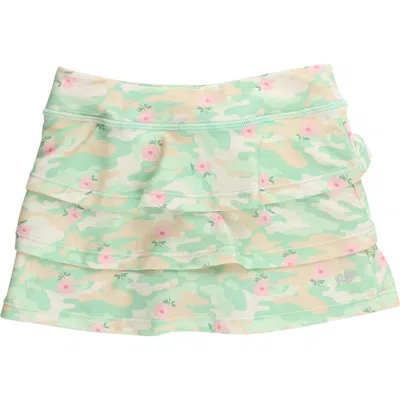 Rufflebutts Babies'  Girls Active Skort In Green