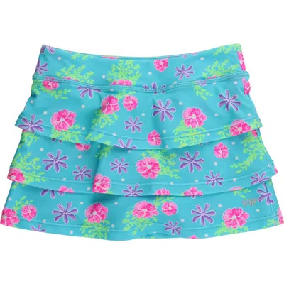 Rufflebutts Babies'  Girls Active Skort In Blue