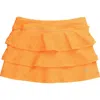 Rufflebutts Babies'  Girls Active Skort In Orange