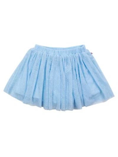 Rufflebutts Kids'  Girls Dotted Tulle Skirt In Blue