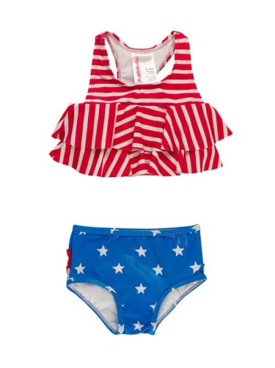 Rufflebutts Kids'  Girls Flounce Bikini