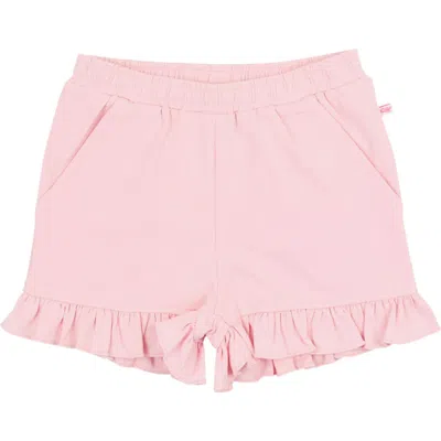 Rufflebutts Kids'  Girls Knit Ruffle Trim Shorts