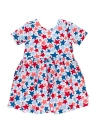 Rufflebutts Kids'  Girls Knit Short Sleeve Twirl Dress