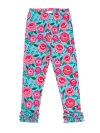Rufflebutts Kids'  Girls Ruffle Leggings In Blue
