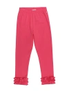 Rufflebutts Kids'  Girls Ruffle Leggings In Pink
