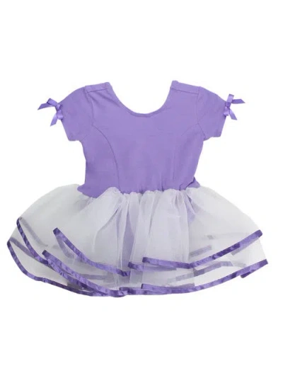 Rufflebutts Kids'  Girls Signature Tutu Leotard In Purple
