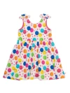 Rufflebutts Girls Tie Shoulder Twirl Dress