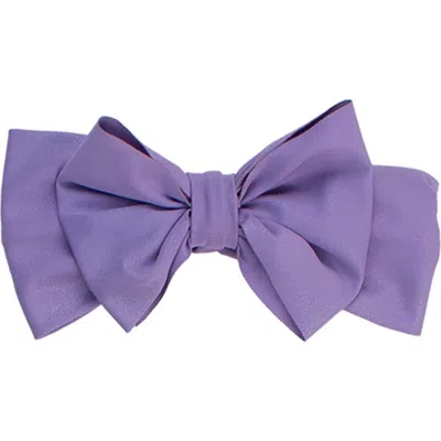 Rufflebutts Kids'  Girls Upf50+ Shimmer Swim Bow Headband