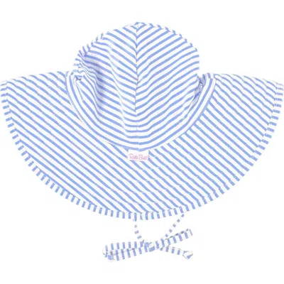 Rufflebutts Kids'  Girls Upf50+ Sun Protected Swim Hat In Blue