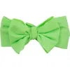 Rufflebutts Kids'  Girls Upf50+ Swim Bow Headband In Green