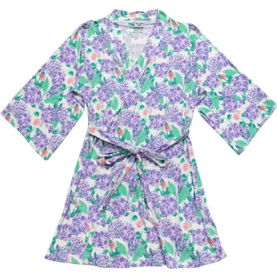 Rufflebutts Maternity Robe In Multi