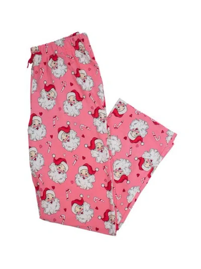 Rufflebutts Modal Blend Gender Inclusive Adult Pajama Pants In Pink