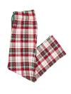 Rufflebutts Modal Blend Gender Inclusive Adult Pajama Pants In Dashing Dreams Plaid