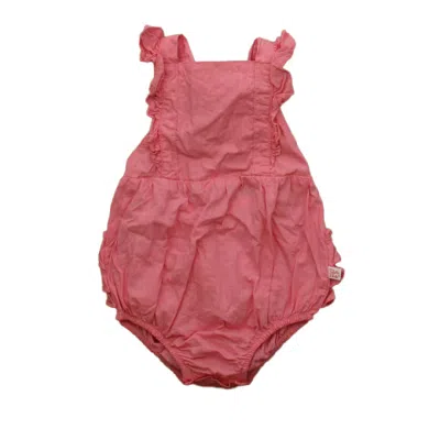 Rufflebutts Kids' Ruffle Butts Girls Pink Romper