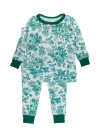 Rufflebutts Softsnooze Ruffle Long Sleeve Pajama Set, Signature Rear Ruffles
